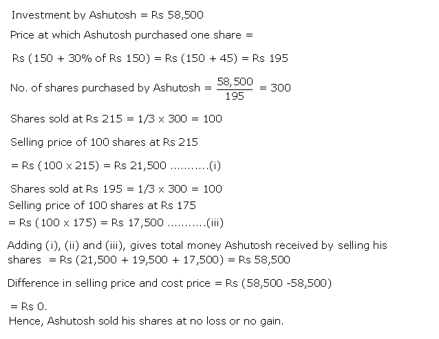 Frank ICSE Solutions for Class 10 Maths Shares and Dividends Ex 4.1 9