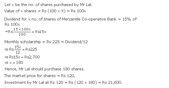 Frank ICSE Solutions for Class 10 Maths Shares and Dividends Ex 4.2 13
