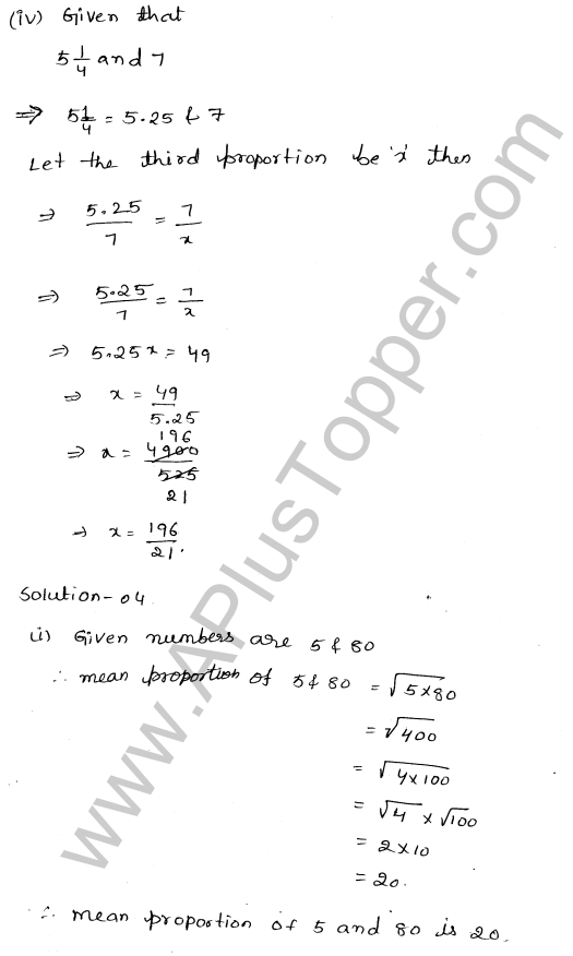 ML-Aggarwal ICSE Solutions for Class 10 Maths Ch 8 Ratios and Proportions Q1.13