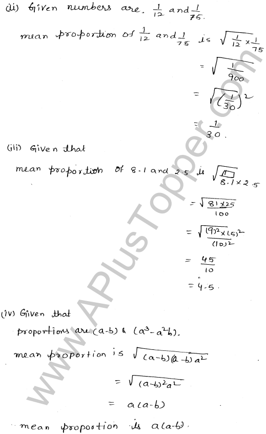 ML-Aggarwal ICSE Solutions for Class 10 Maths Ch 8 Ratios and Proportions Q1.14