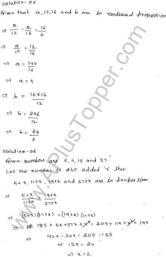 ML-Aggarwal ICSE Solutions for Class 10 Maths Ch 8 Ratios and Proportions Q1.15