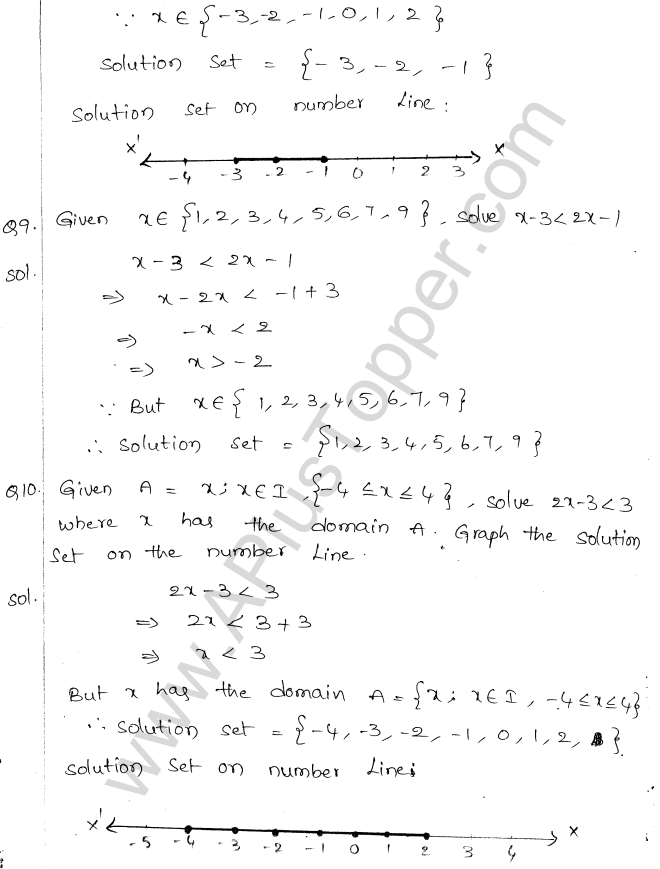 ML Aggarwal ICSE Solutions for Class 10 Maths Chapter 5 Linear Inequations Q1.4