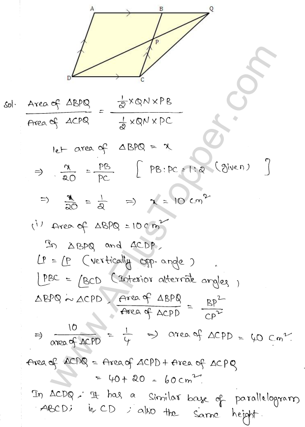 ML Aggarwal ICSE Solutions for Class 10 Maths Chapter 14 Similarity Q1.14