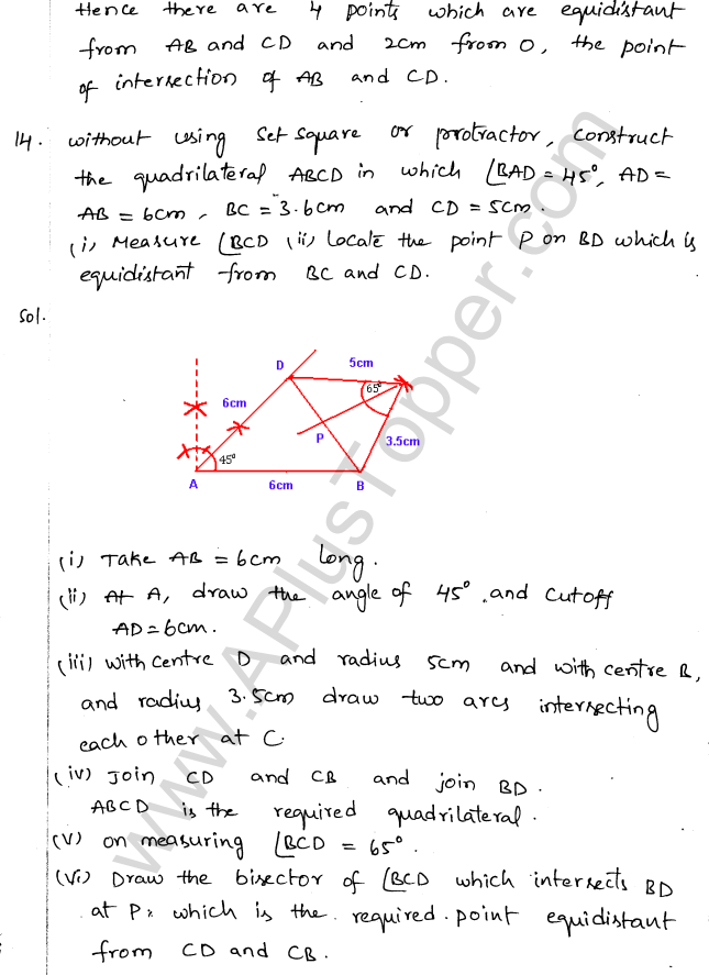 ML Aggarwal ICSE Solutions for Class 10 Maths Chapter 15 Locus Q1.17