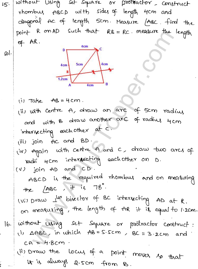 ML Aggarwal ICSE Solutions for Class 10 Maths Chapter 15 Locus Q1.18