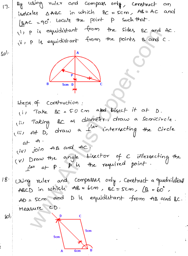 ML Aggarwal ICSE Solutions for Class 10 Maths Chapter 15 Locus Q1.20