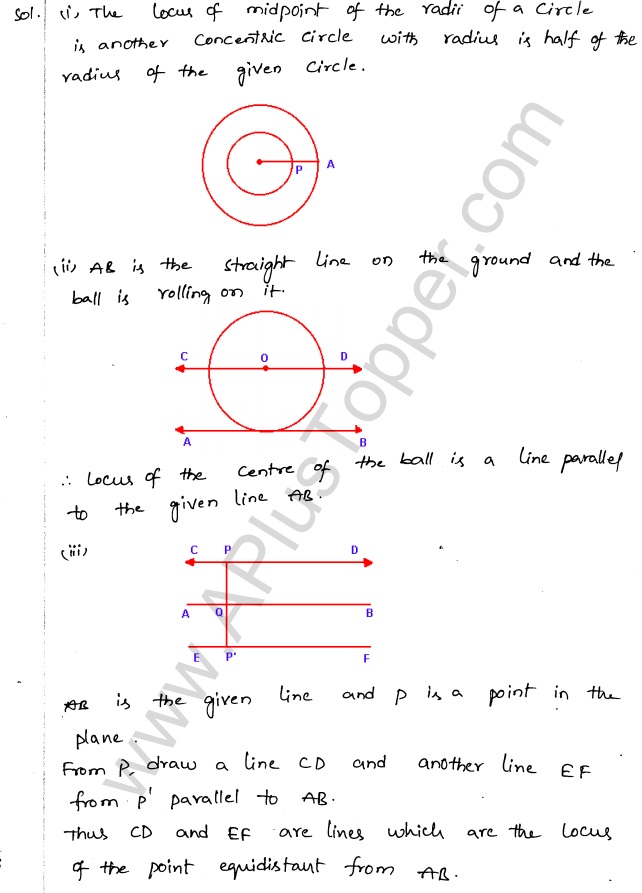 ML Aggarwal ICSE Solutions for Class 10 Maths Chapter 15 Locus Q1.8