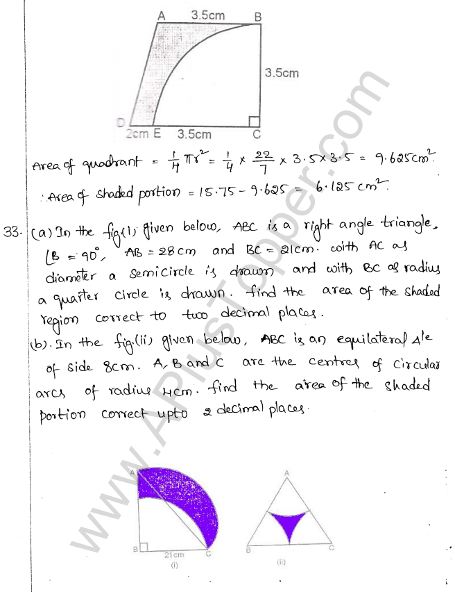 ML Aggarwal ICSE Solutions for Class 10 Maths Chapter 18 Mensuration Q1.27