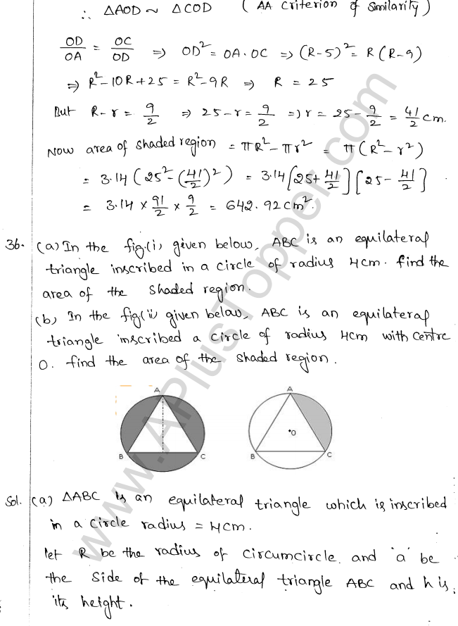 ML Aggarwal ICSE Solutions for Class 10 Maths Chapter 18 Mensuration Q1.31