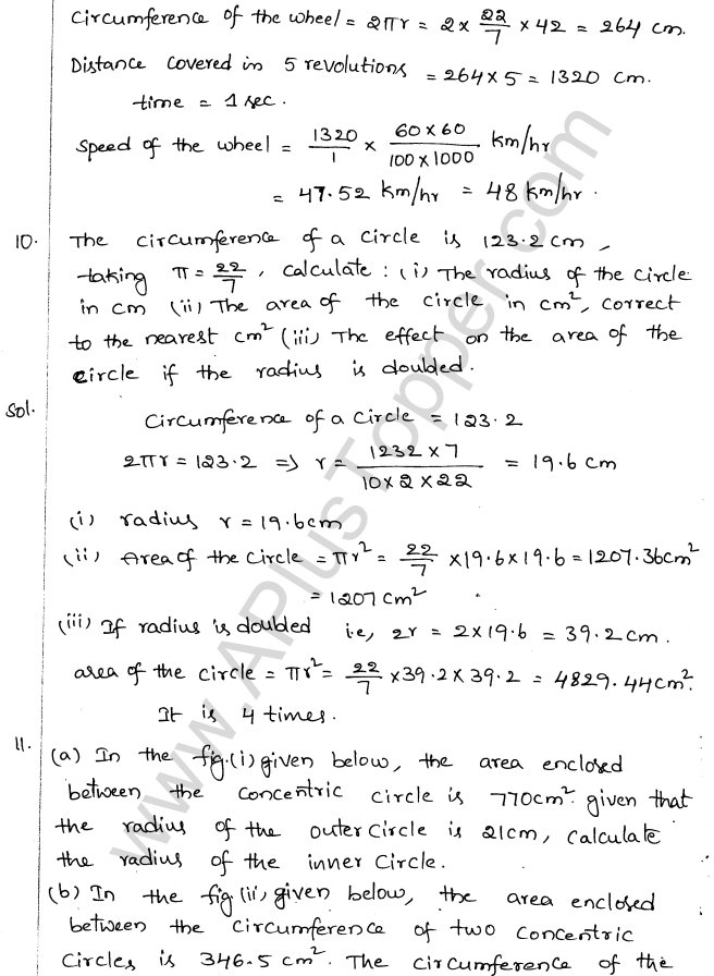 ML Aggarwal ICSE Solutions for Class 10 Maths Chapter 18 Mensuration Q1.4