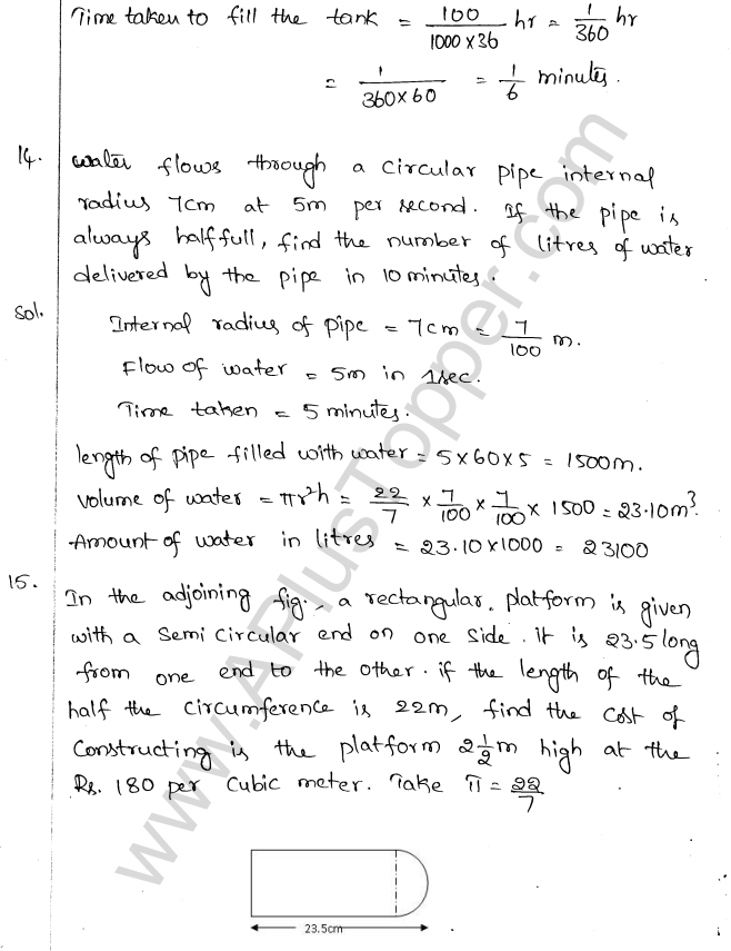 ML Aggarwal ICSE Solutions for Class 10 Maths Chapter 18 Mensuration Q1.41