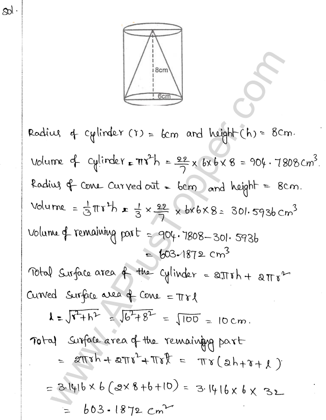 ML Aggarwal ICSE Solutions for Class 10 Maths Chapter 18 Mensuration Q1.55