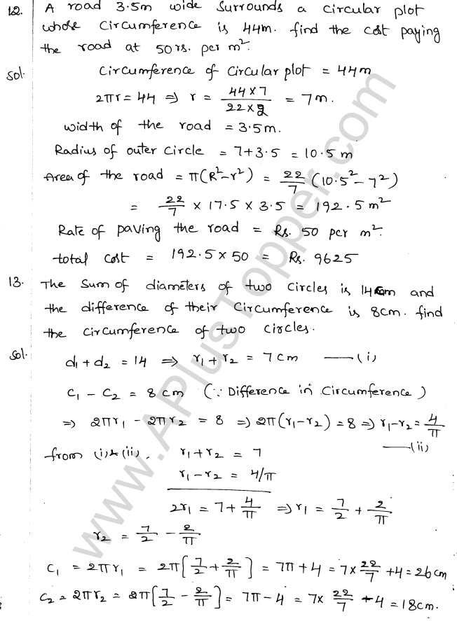 ML Aggarwal ICSE Solutions for Class 10 Maths Chapter 18 Mensuration Q1.6