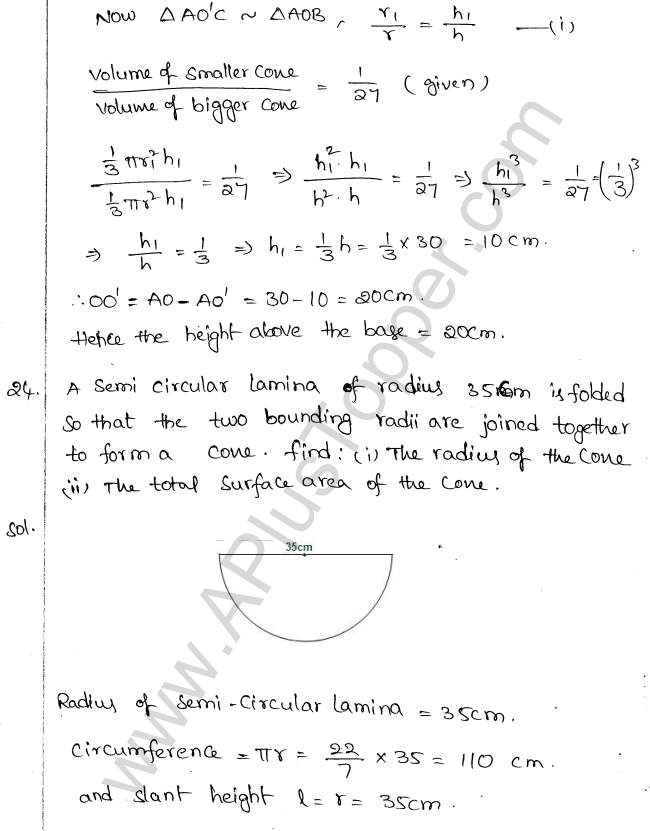 ML Aggarwal ICSE Solutions for Class 10 Maths Chapter 18 Mensuration Q1.60