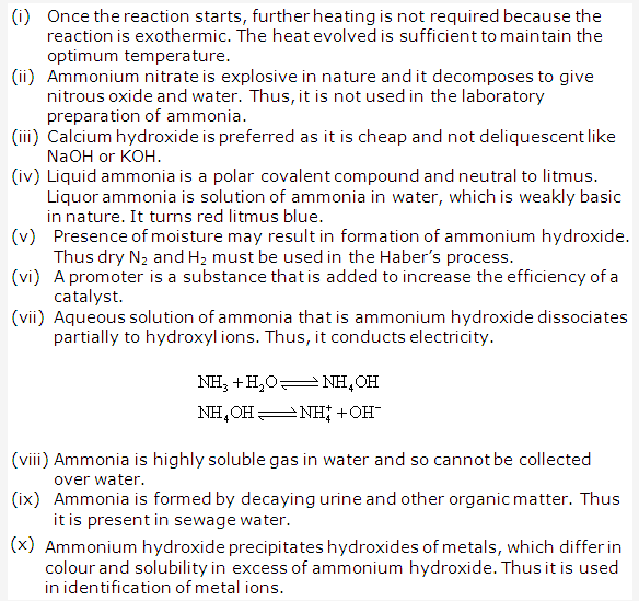 Frank ICSE Solutions for Class 10 Chemistry - Ammonia 12