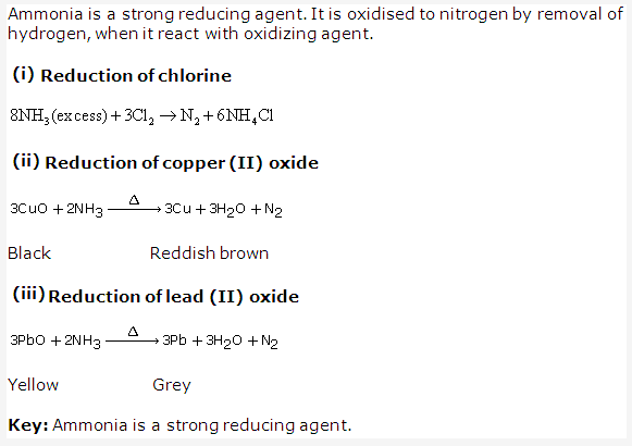 Frank ICSE Solutions for Class 10 Chemistry - Ammonia 8