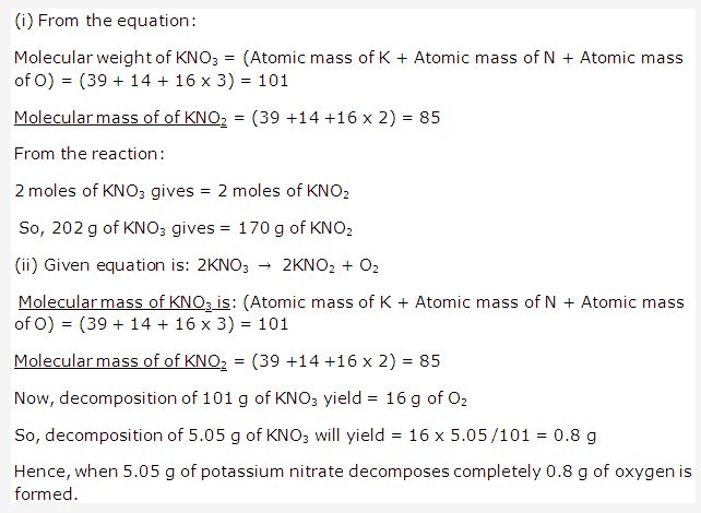Frank ICSE Solutions for Class 10 Chemistry - Mole Concept And Stoichiometry 16