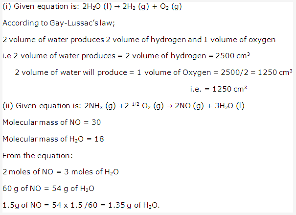 Frank ICSE Solutions for Class 10 Chemistry - Mole Concept And Stoichiometry 34