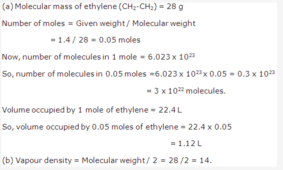Frank ICSE Solutions for Class 10 Chemistry - Mole Concept And Stoichiometry 53