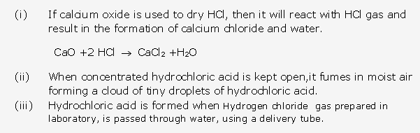 Frank ICSE Solutions for Class 10 Chemistry - Study of Compounds-I Hydrogen Chloride 8