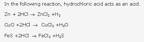 Frank ICSE Solutions for Class 10 Chemistry - Study of Compounds-I Hydrogen Chloride 9