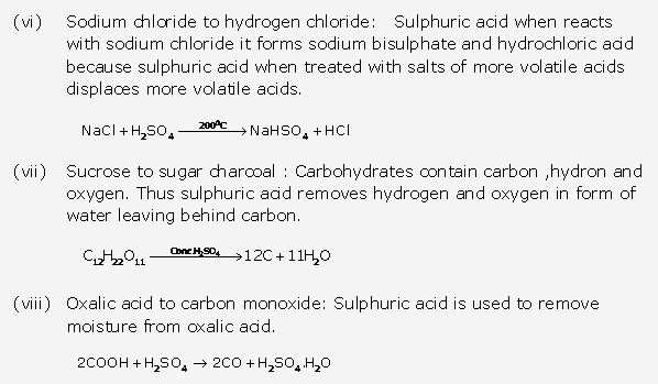 Frank ICSE Solutions for Class 10 Chemistry - Study of Sulphur Compound Sulphuric Acid 8
