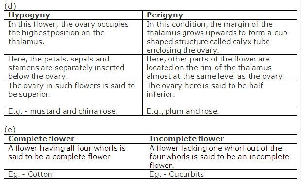 Frank ICSE Solutions for Class 9 Biology - Flowers 4