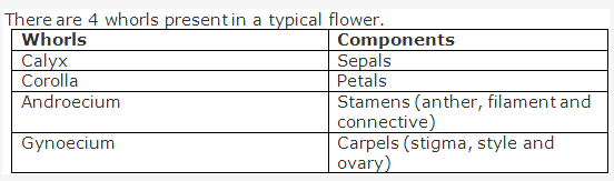 Frank ICSE Solutions for Class 9 Biology - Flowers 5