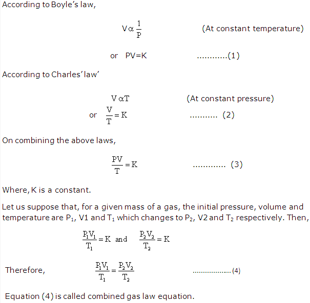 Frank ICSE Solutions for Class 9 Chemistry - Study of Gas Laws 3