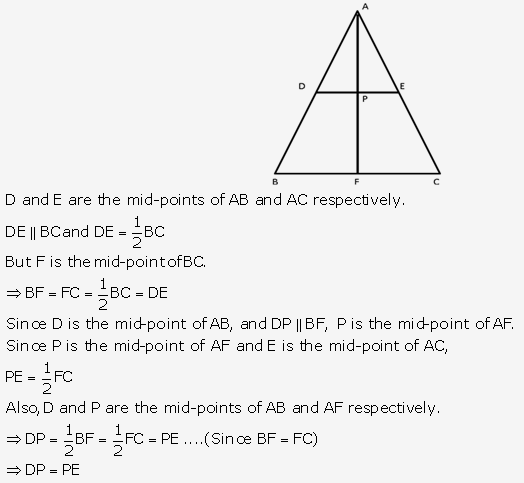 Frank ICSE Solutions for Class 9 Maths Mid-point and Intercept Theorems Ex 15.2 10