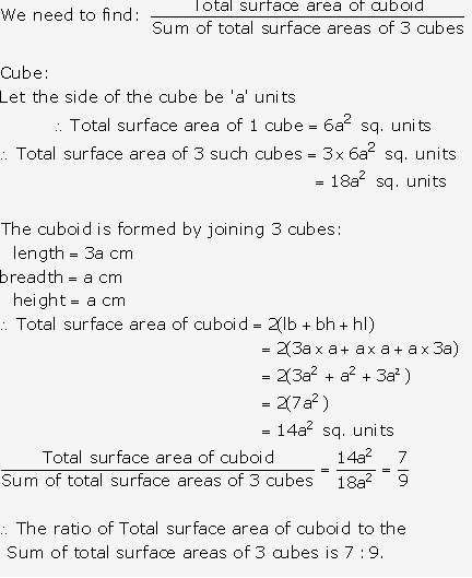 Frank ICSE Solutions for Class 9 Maths - Surface Areas and Volume of Solids 17