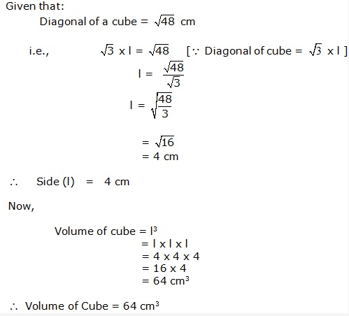 Frank ICSE Solutions for Class 9 Maths - Surface Areas and Volume of Solids 4