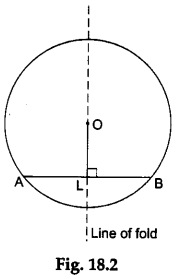 Math Labs with Activity - Perpendicular Drawn from Centre of a Circle to Bisect a Chord 2