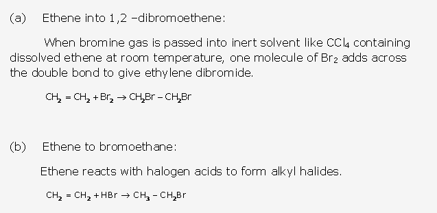 Frank ICSE Solutions for Class 10 Chemistry - Unsaturated Hydrocarbons 3