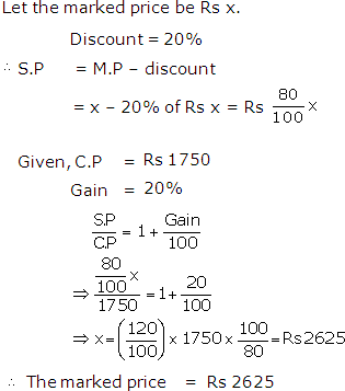 Frank ICSE Solutions for Class 9 Maths Profit, Loss and Discount Ex 2.4 10