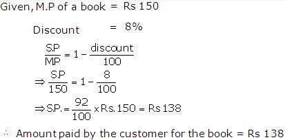 Frank ICSE Solutions for Class 9 Maths Profit, Loss and Discount Ex 2.4 7