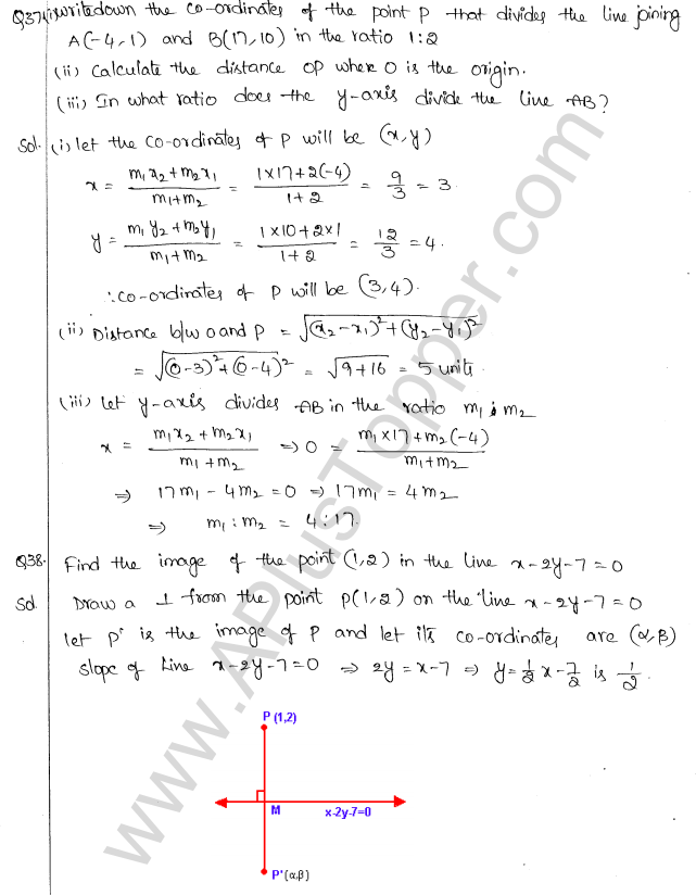 ML Aggarwal ICSE Solutions for Class 10 Maths Chapter 12 Equation of a Straight Line Q1.32