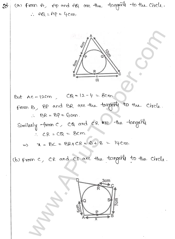 ML Aggarwal ICSE Solutions for Class 10 Maths Chapter 16 Circles Q1.80