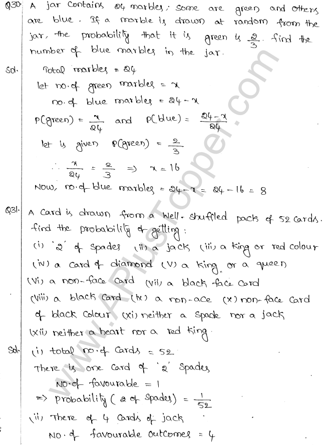 ML Aggarwal ICSE Solutions for Class 10 Maths Chapter 24 Probability Q1.18