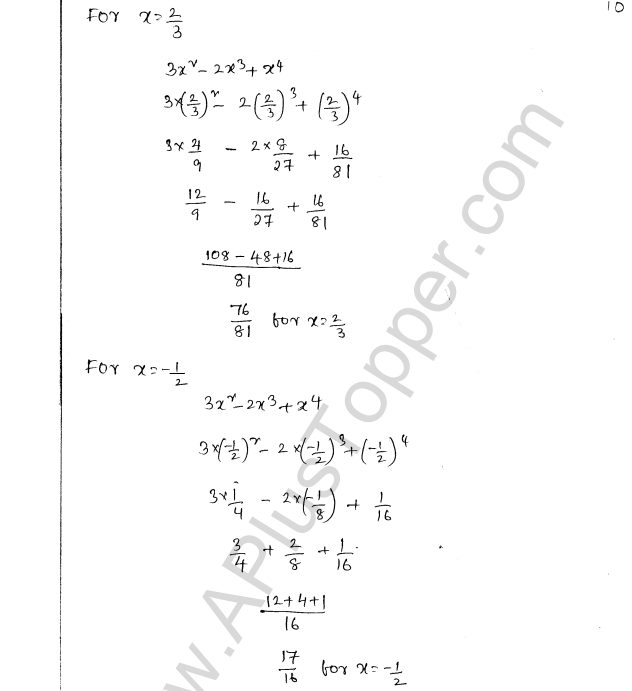 ML Aggarwal ICSE Solutions for Class 8 Maths Chapter 10 Algebraic Expressions and Identities 10