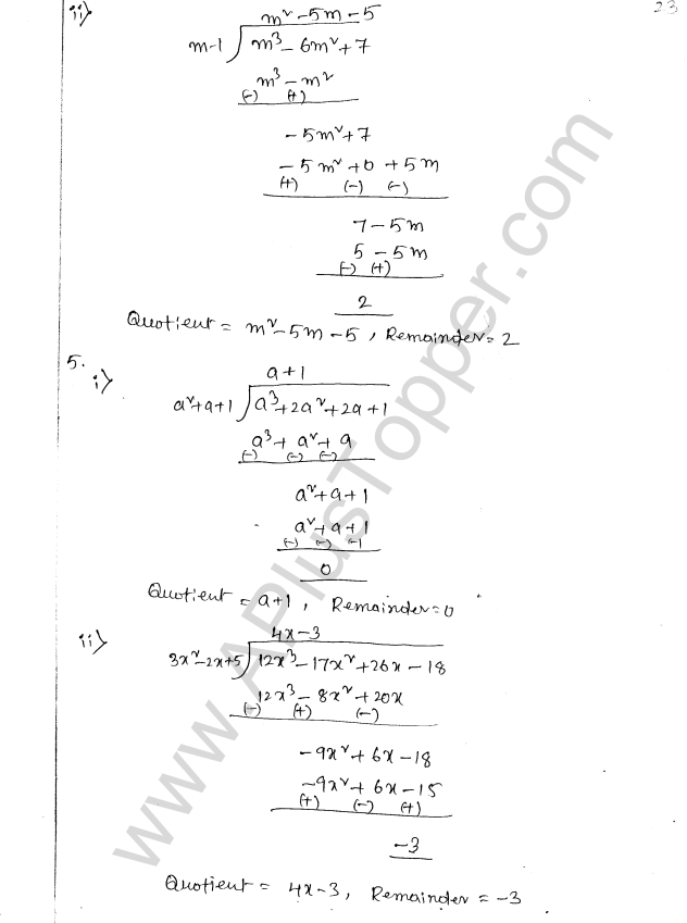 ML Aggarwal ICSE Solutions for Class 8 Maths Chapter 10 Algebraic Expressions and Identities 23