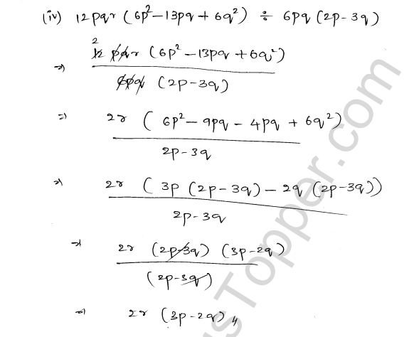 ML Aggarwal ICSE Solutions for Class 8 Maths Chapter 11 Factorisation 29