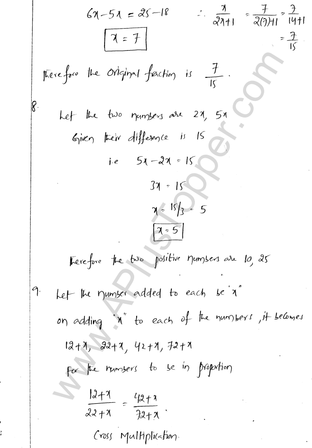 ML Aggarwal ICSE Solutions for Class 8 Maths Chapter 12 Linear Equations and Inqualities In one Variable 16