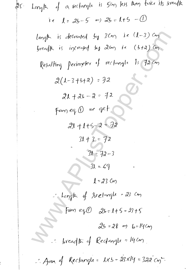 ML Aggarwal ICSE Solutions for Class 8 Maths Chapter 12 Linear Equations and Inqualities In one Variable 27