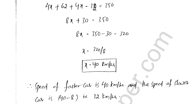 ML Aggarwal ICSE Solutions for Class 8 Maths Chapter 12 Linear Equations and Inqualities In one Variable 31
