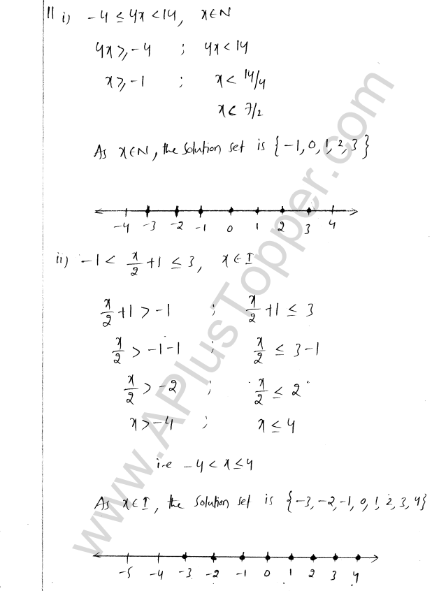 ML Aggarwal ICSE Solutions for Class 8 Maths Chapter 12 Linear Equations and Inqualities In one Variable 40