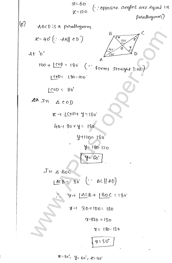 ML Aggarwal ICSE Solutions for Class 8 Maths Chapter 13 Understanding Quadrilaterals 16