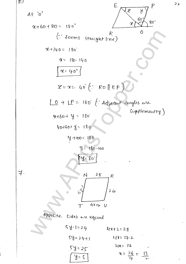 ML Aggarwal ICSE Solutions for Class 8 Maths Chapter 13 Understanding Quadrilaterals 21