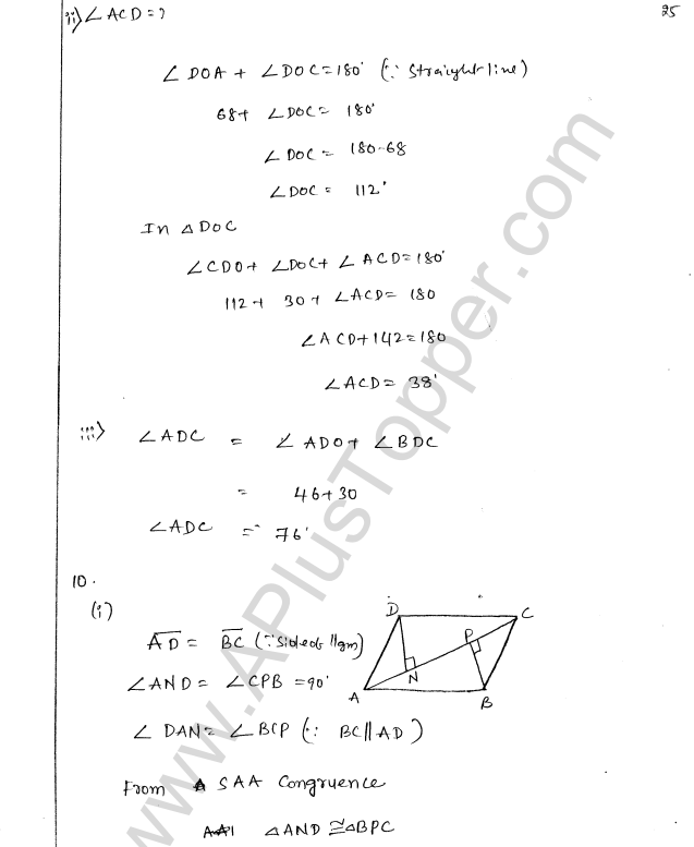 ML Aggarwal ICSE Solutions for Class 8 Maths Chapter 13 Understanding Quadrilaterals 24