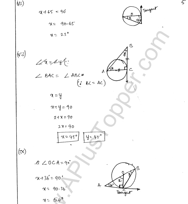 ML Aggarwal ICSE Solutions for Class 8 Maths Chapter 15 Circle 5